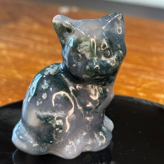 Moss Agate Cat