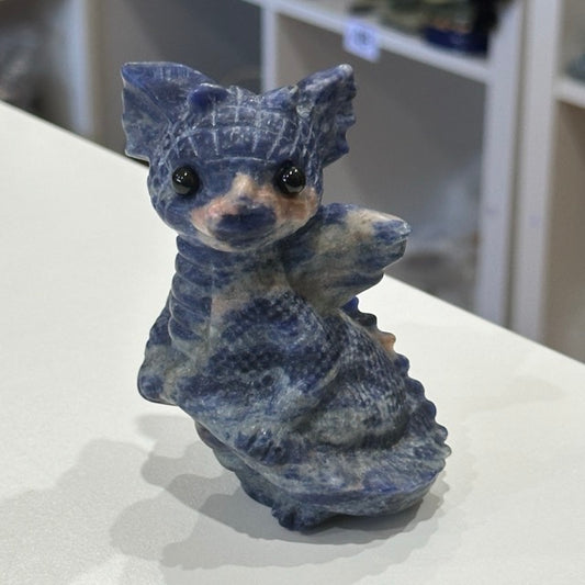 Sodalite Dragon