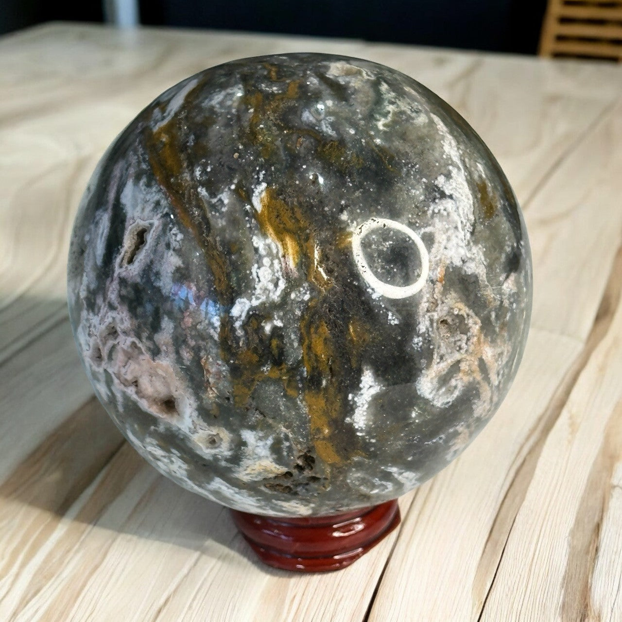 Ocean Jasper Sphere | 630g