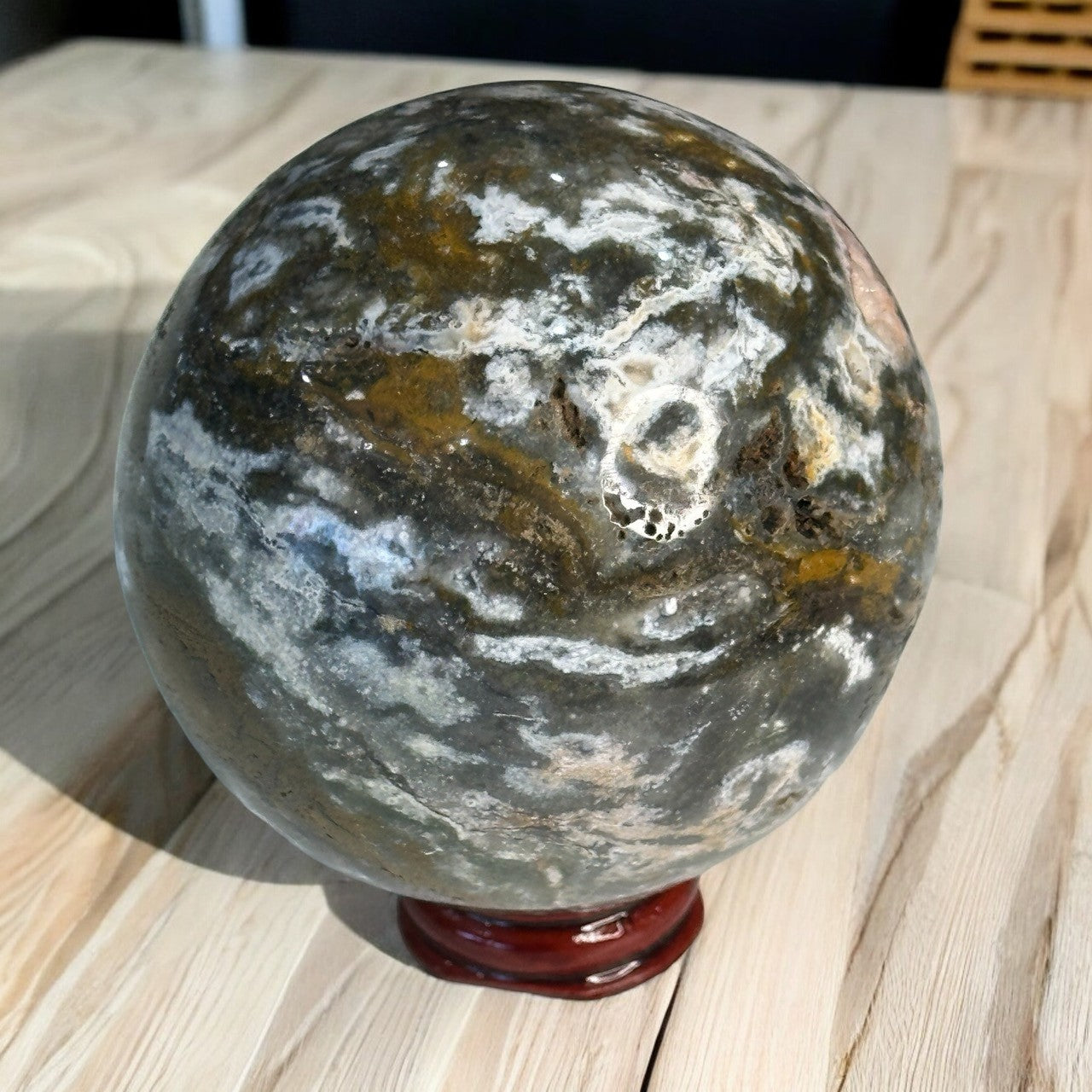 Ocean Jasper Sphere | 630g