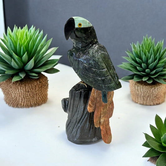 Parrot Carving