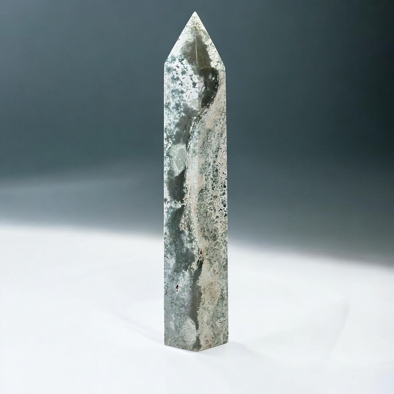 Moss Agate Tower | 887g