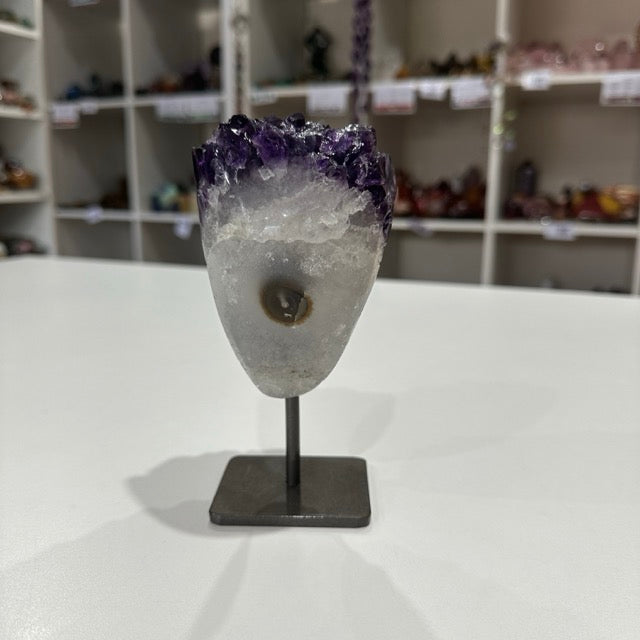Amethyst on Stand | A Grade