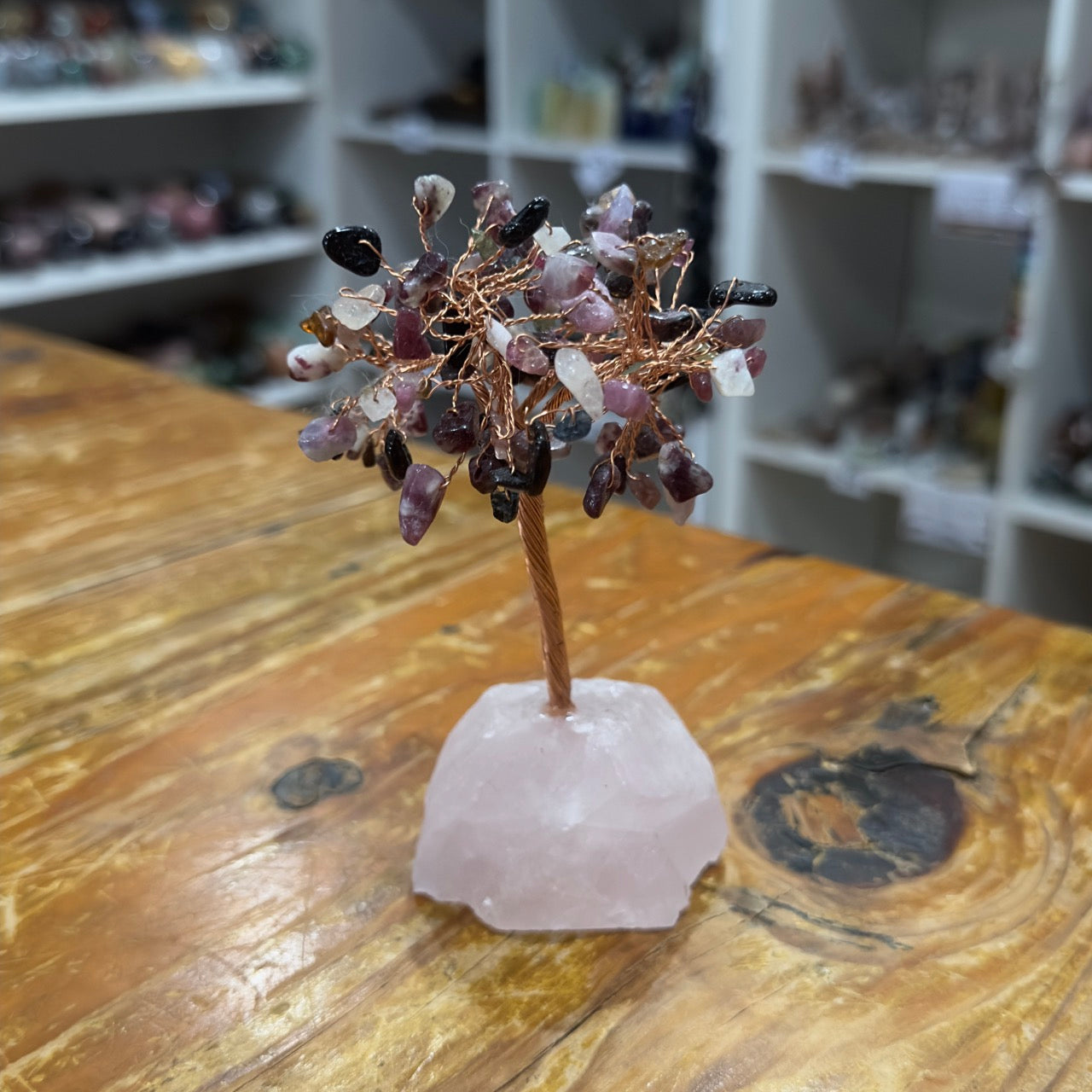 Crystal Chip Tree | Mixed Tourmaline