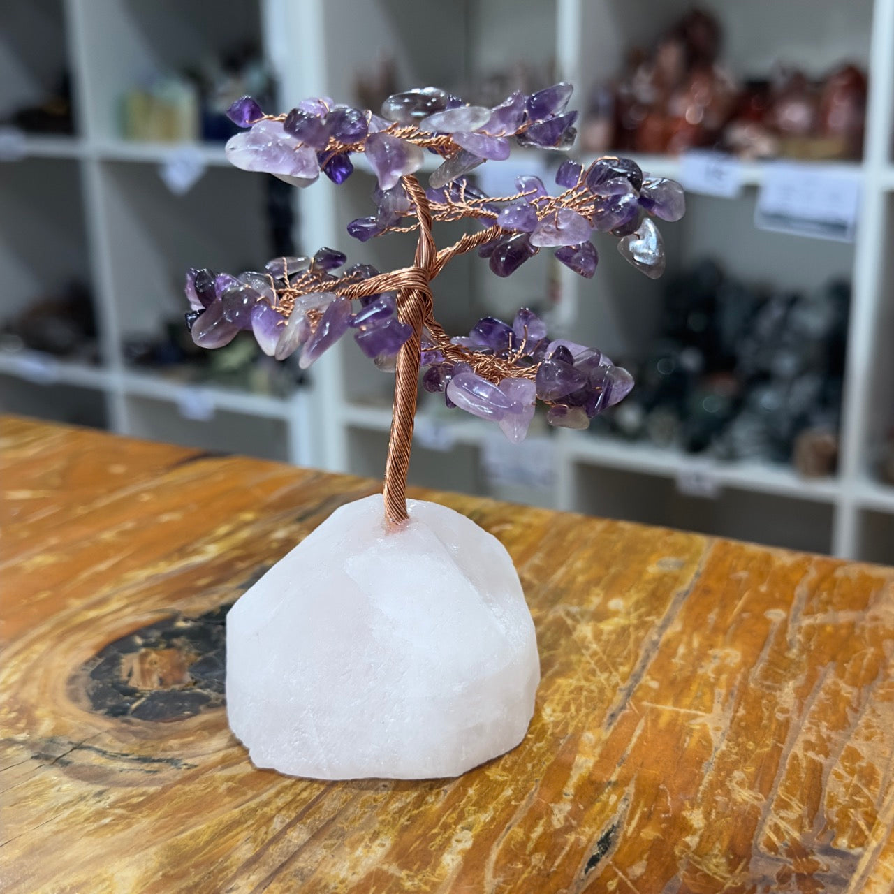Crystal Chip Tree | Amethyst