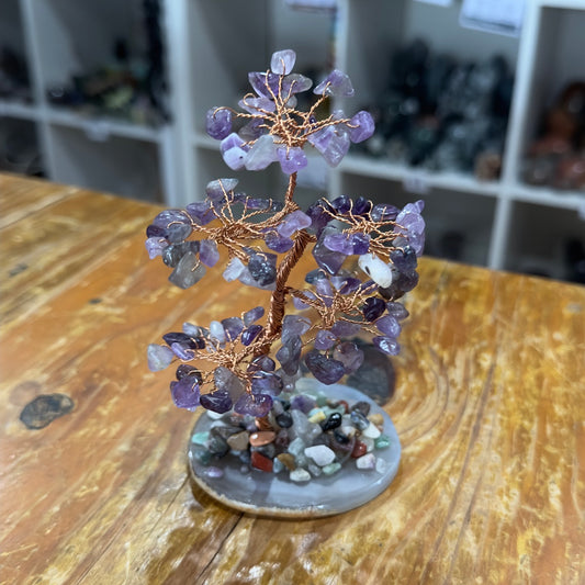 Crystal Chip Tree | Amethyst