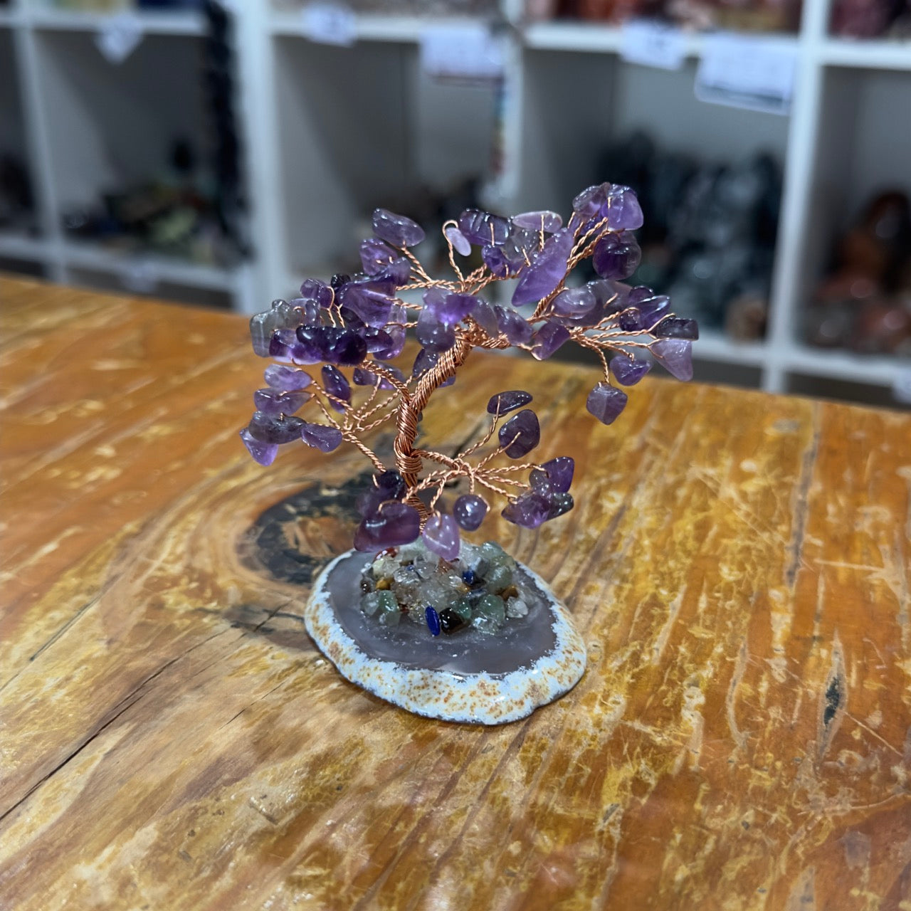 Crystal Chip Tree | Amethyst Small