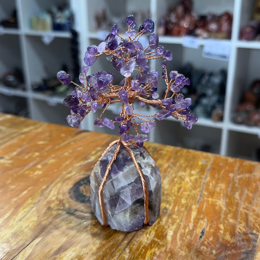 Crystal Chip Tree | Amethyst