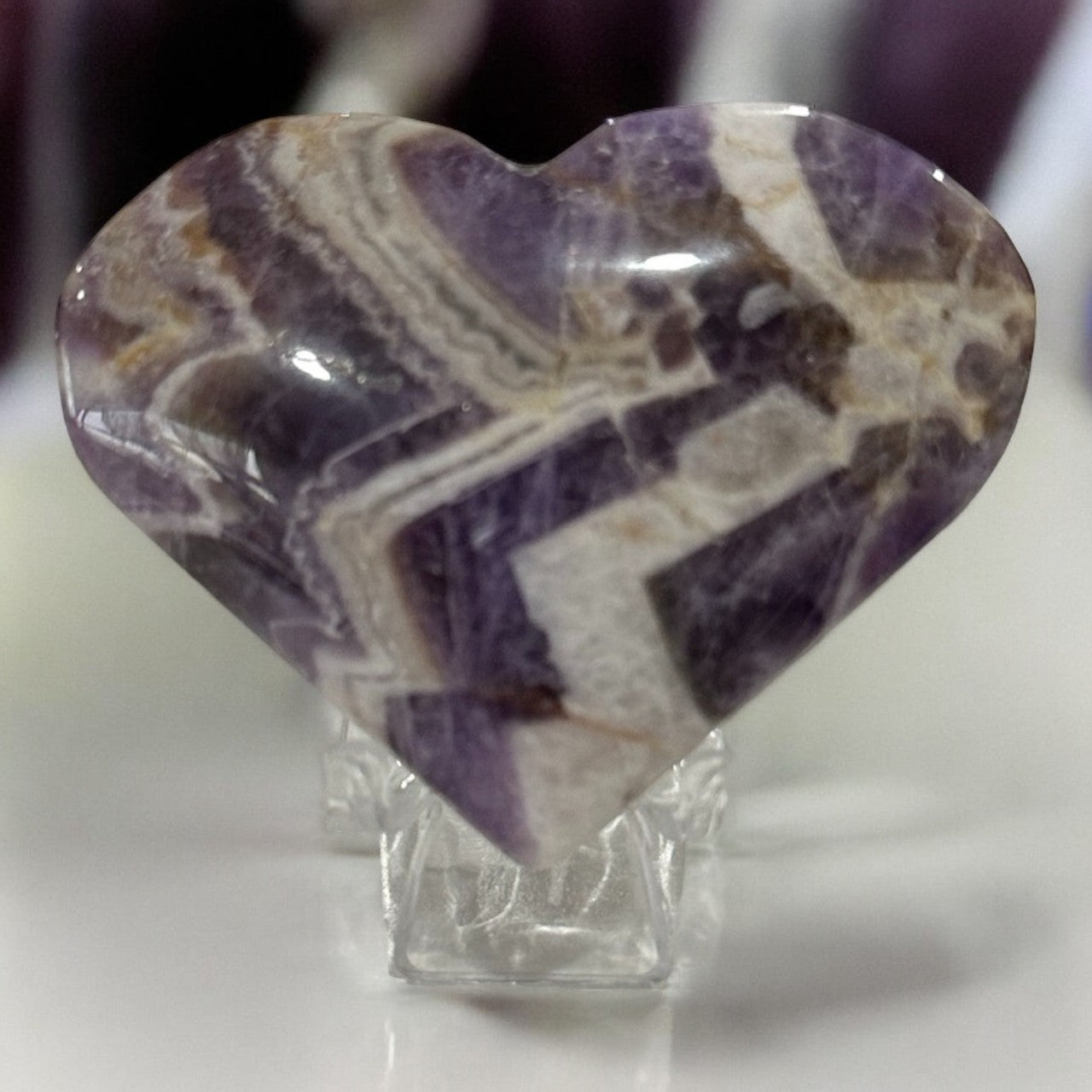 Dream Amethyst Heart