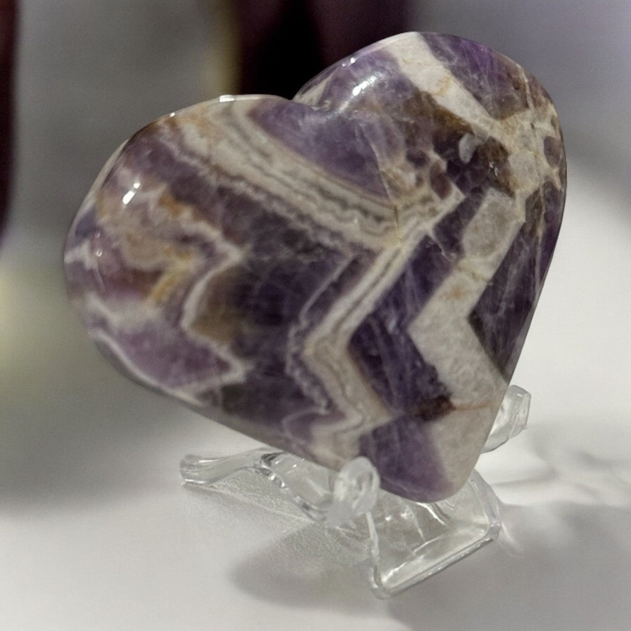 Dream Amethyst Heart