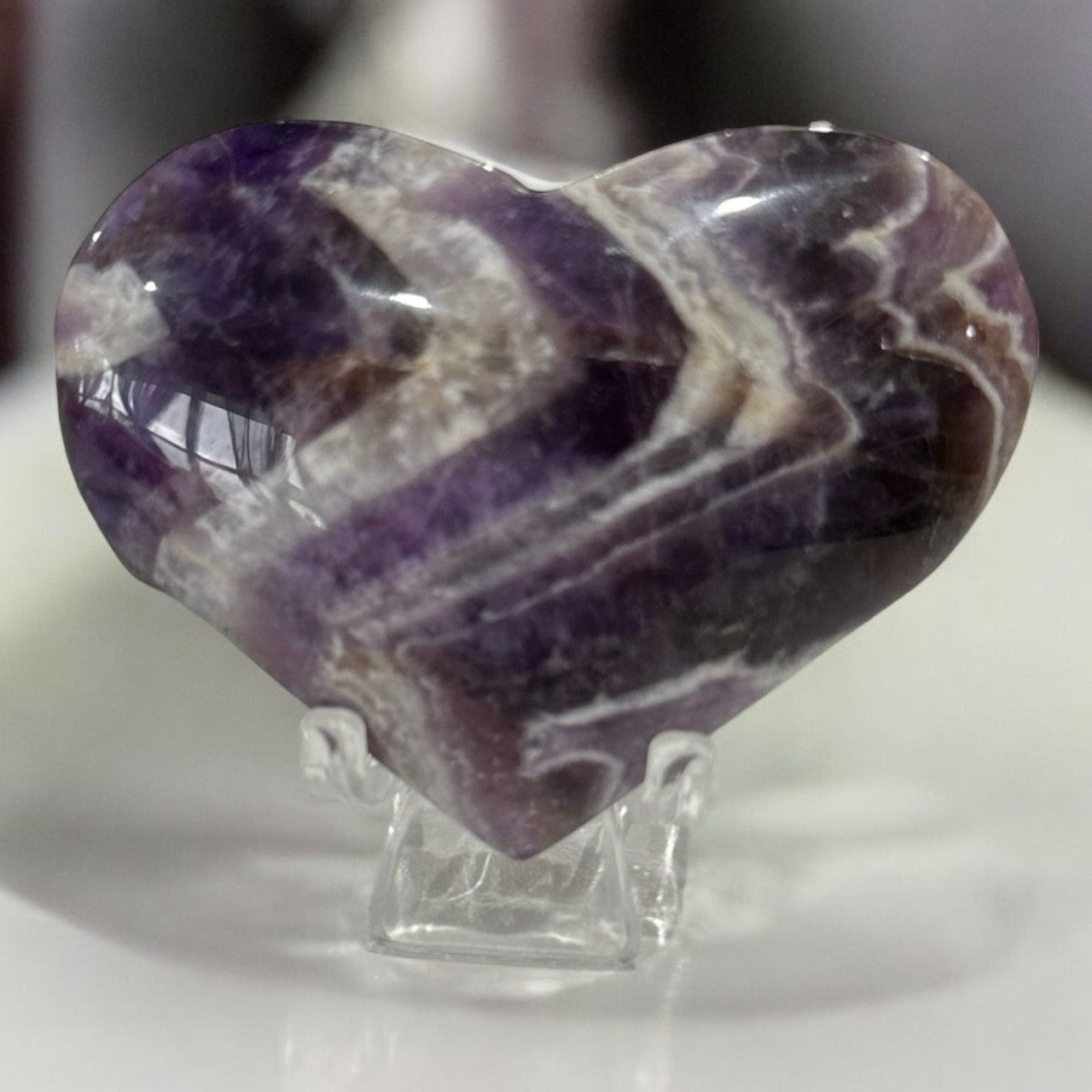 Dream Amethyst Heart