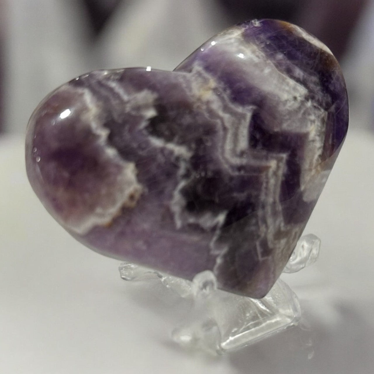 Dream Amethyst Heart