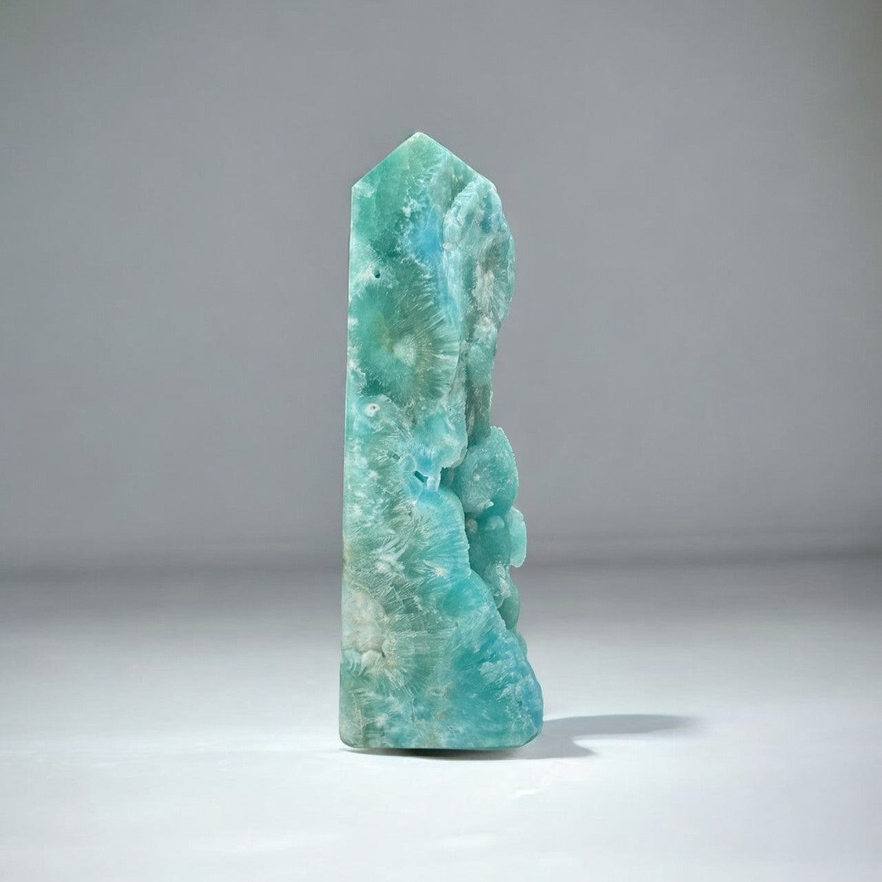 Blue Aragonite with Smithsonite Specimen Tower | 524g