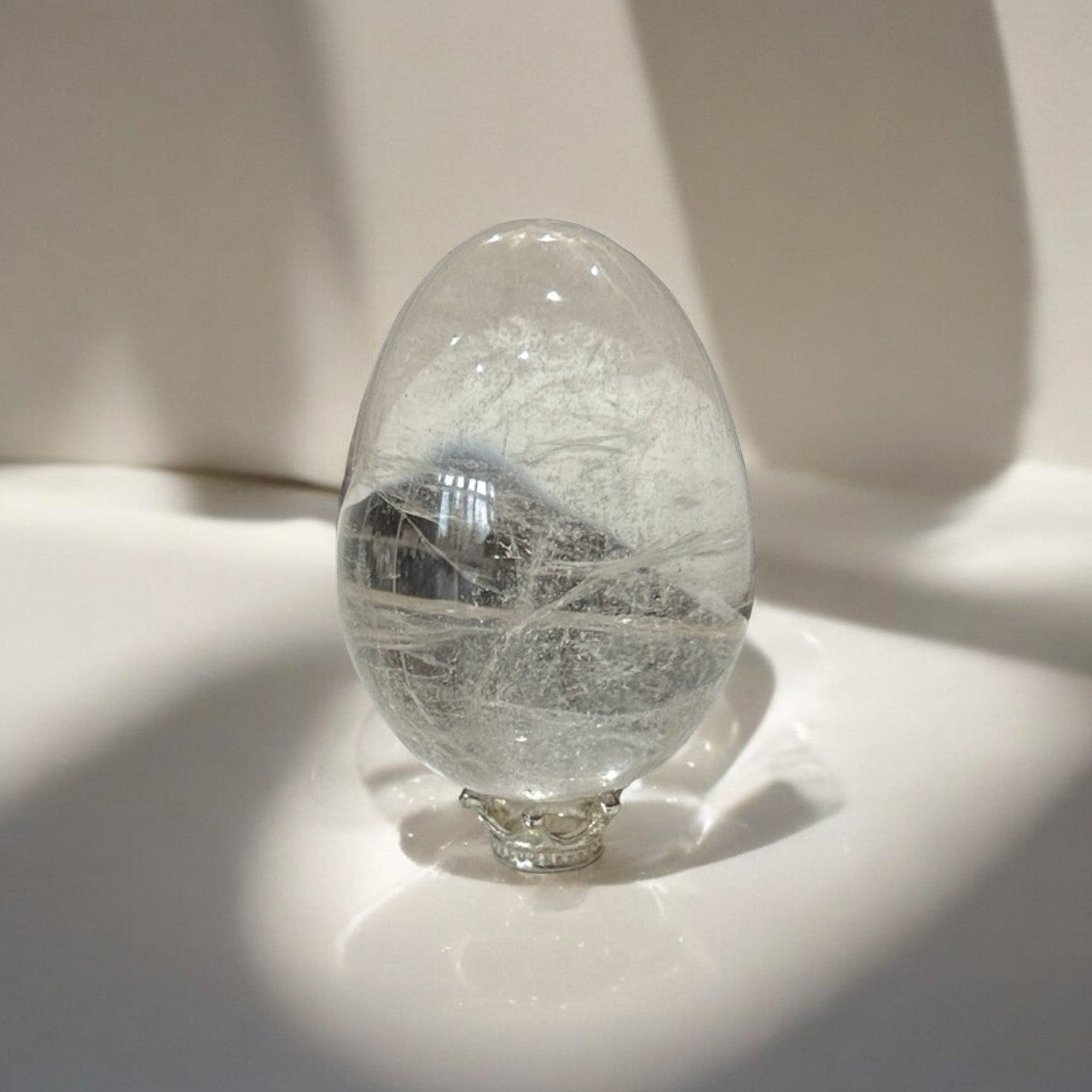 Clear Quartz Egg