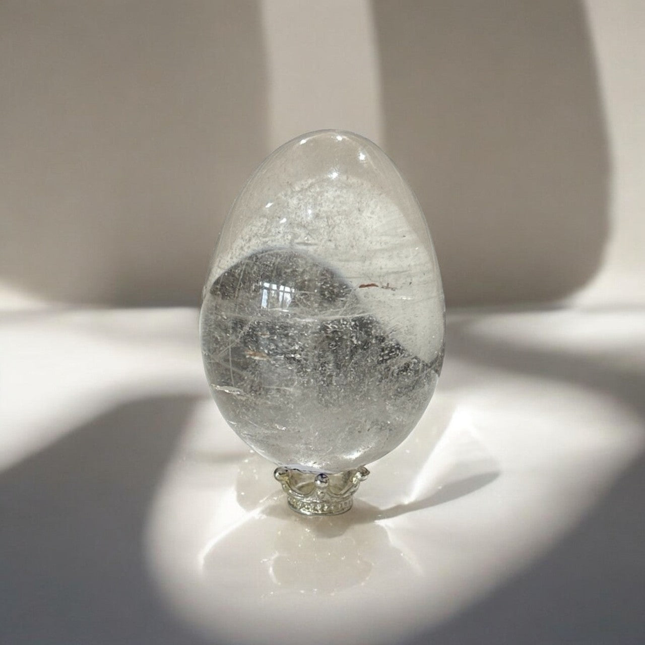 Clear Quartz Egg