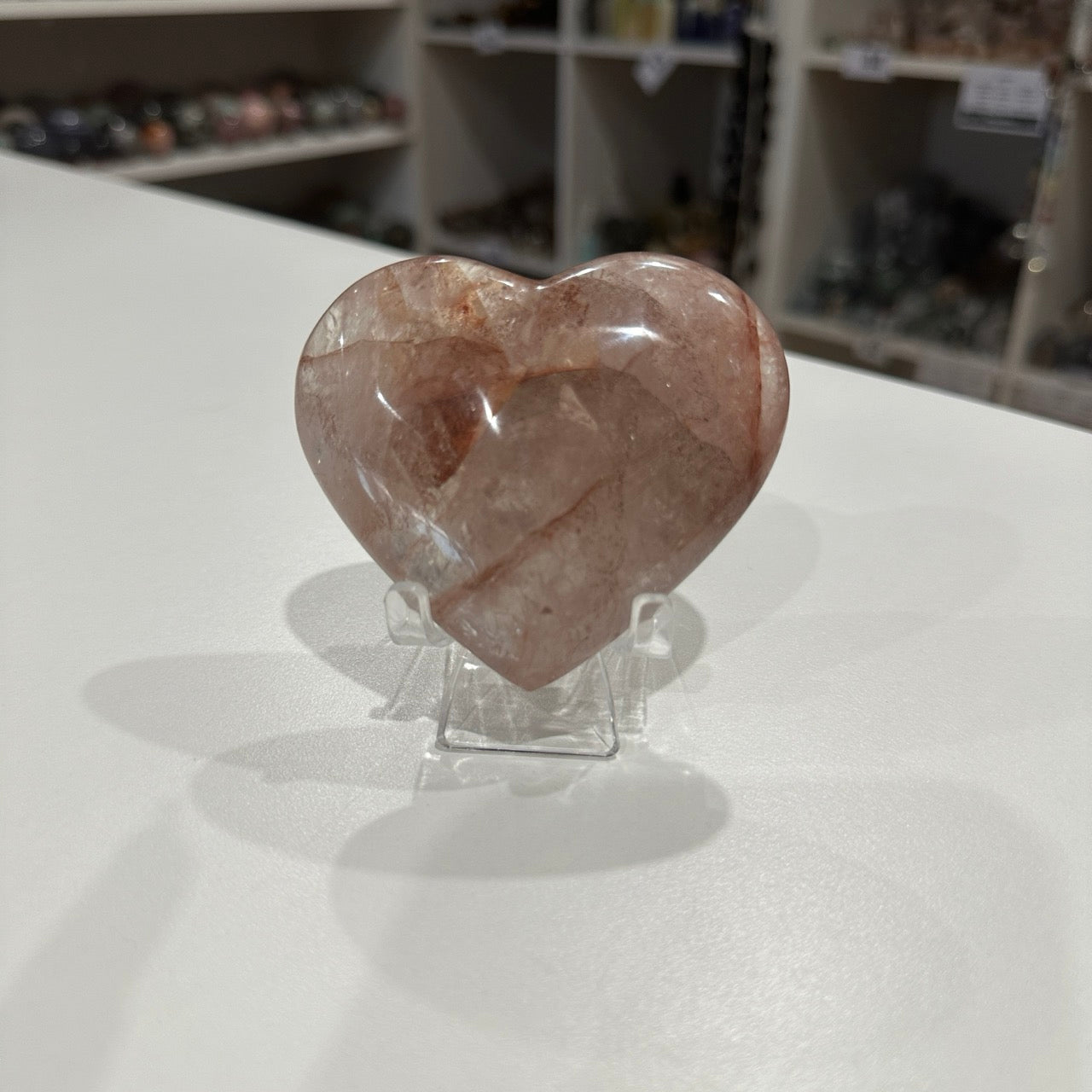 Fire Quartz Heart