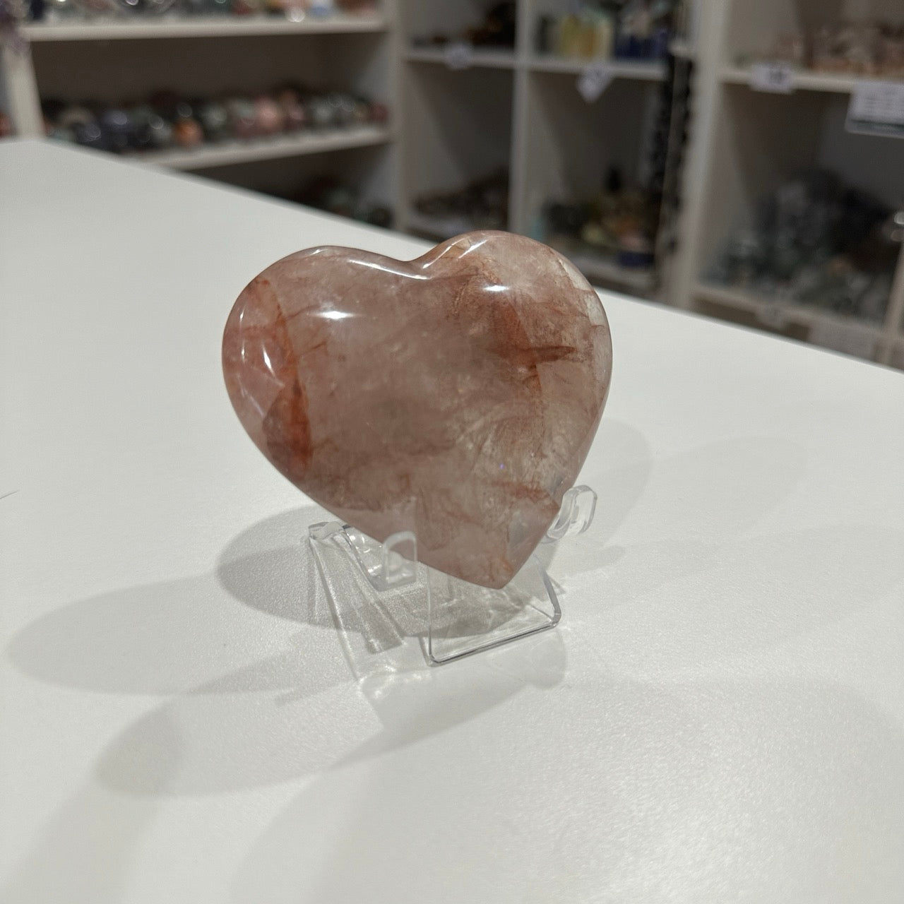 Fire Quartz Heart