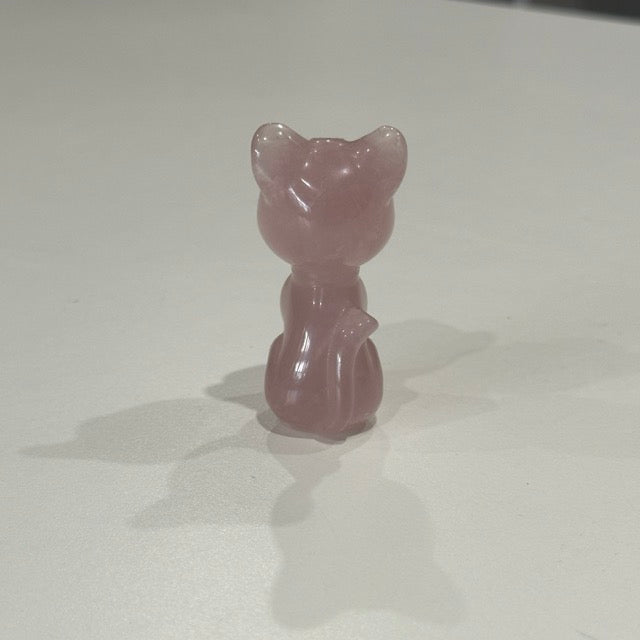 Rose Quartz Luna Cat