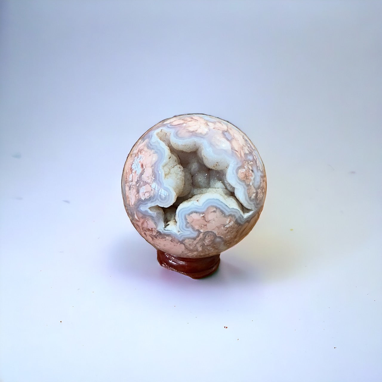 Pink Agate Sphere | 280g