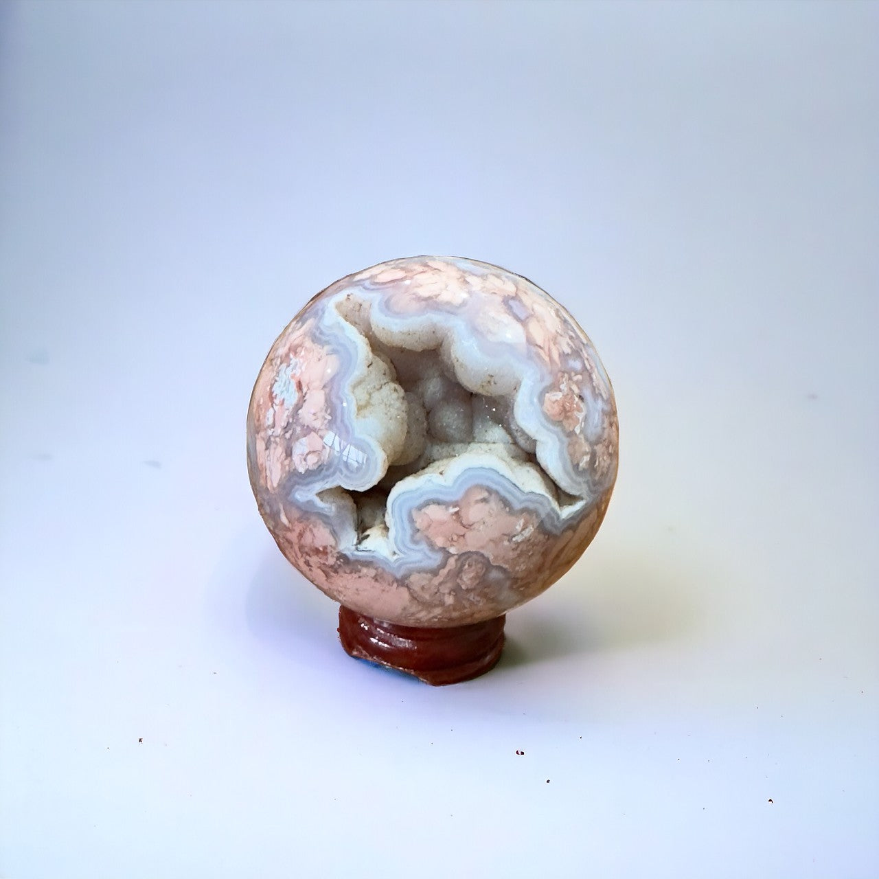 Pink Agate Sphere | 280g