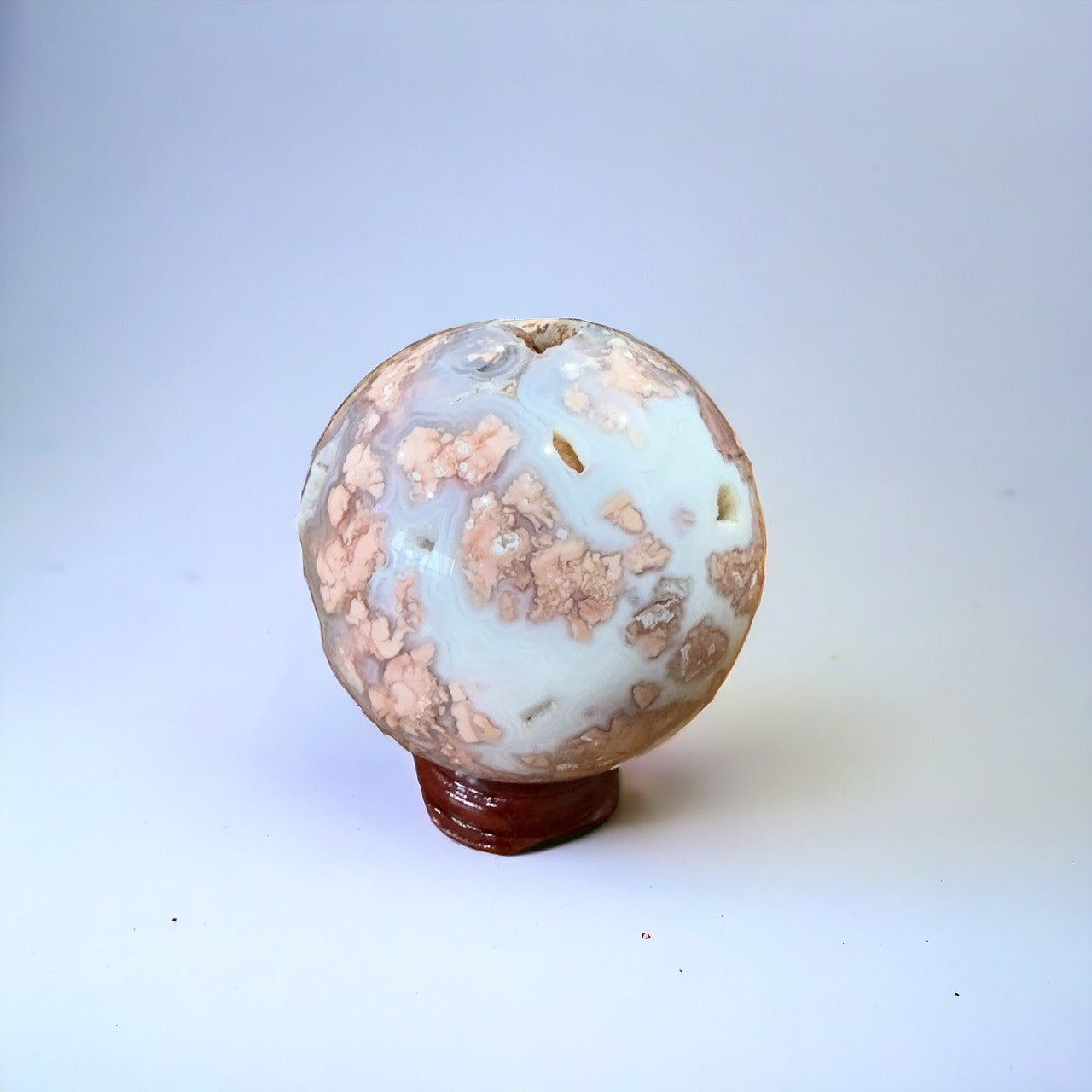 Pink Agate Sphere | 280g