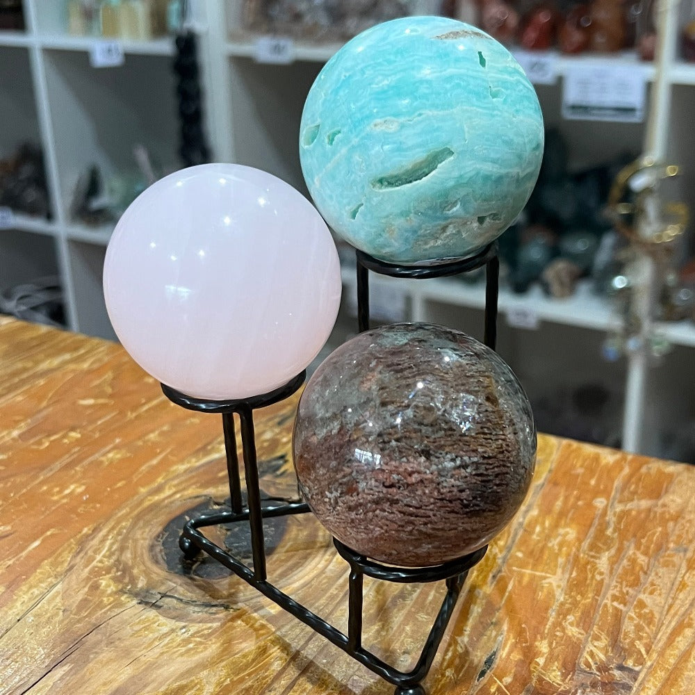 Sphere Stand - 3 Piece Holder