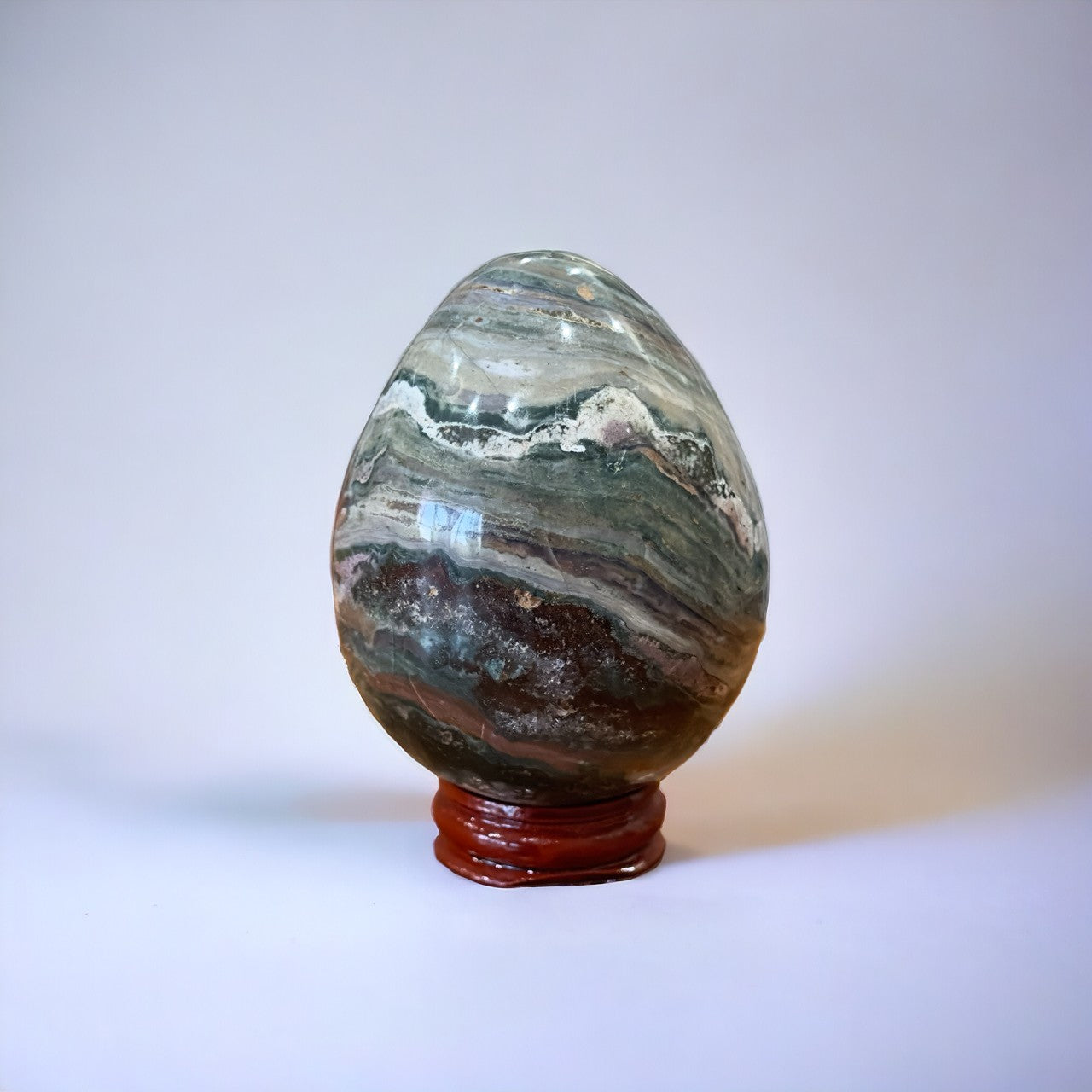 Ocean Jasper Egg | 419g
