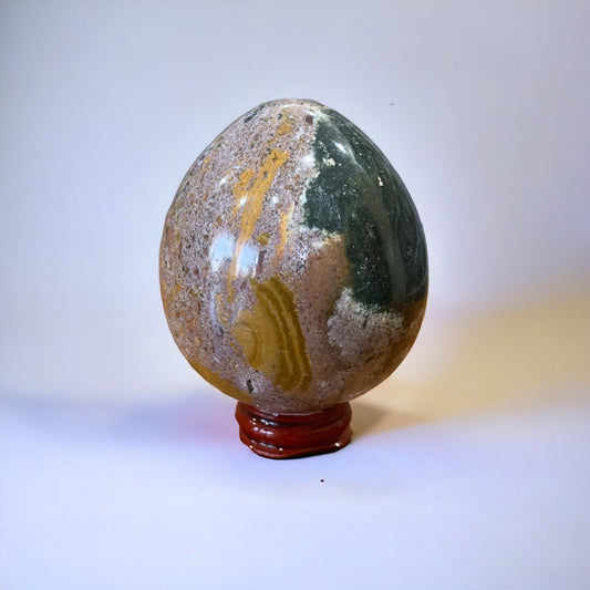 Ocean Jasper Egg | 421g