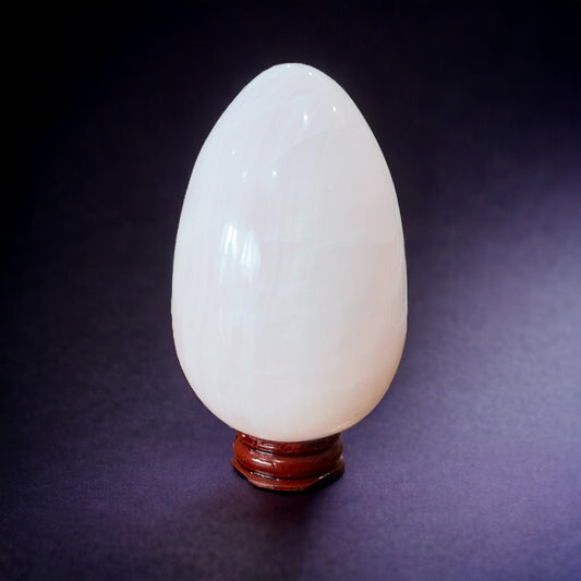 Pink Mangano Calcite Egg | 552g
