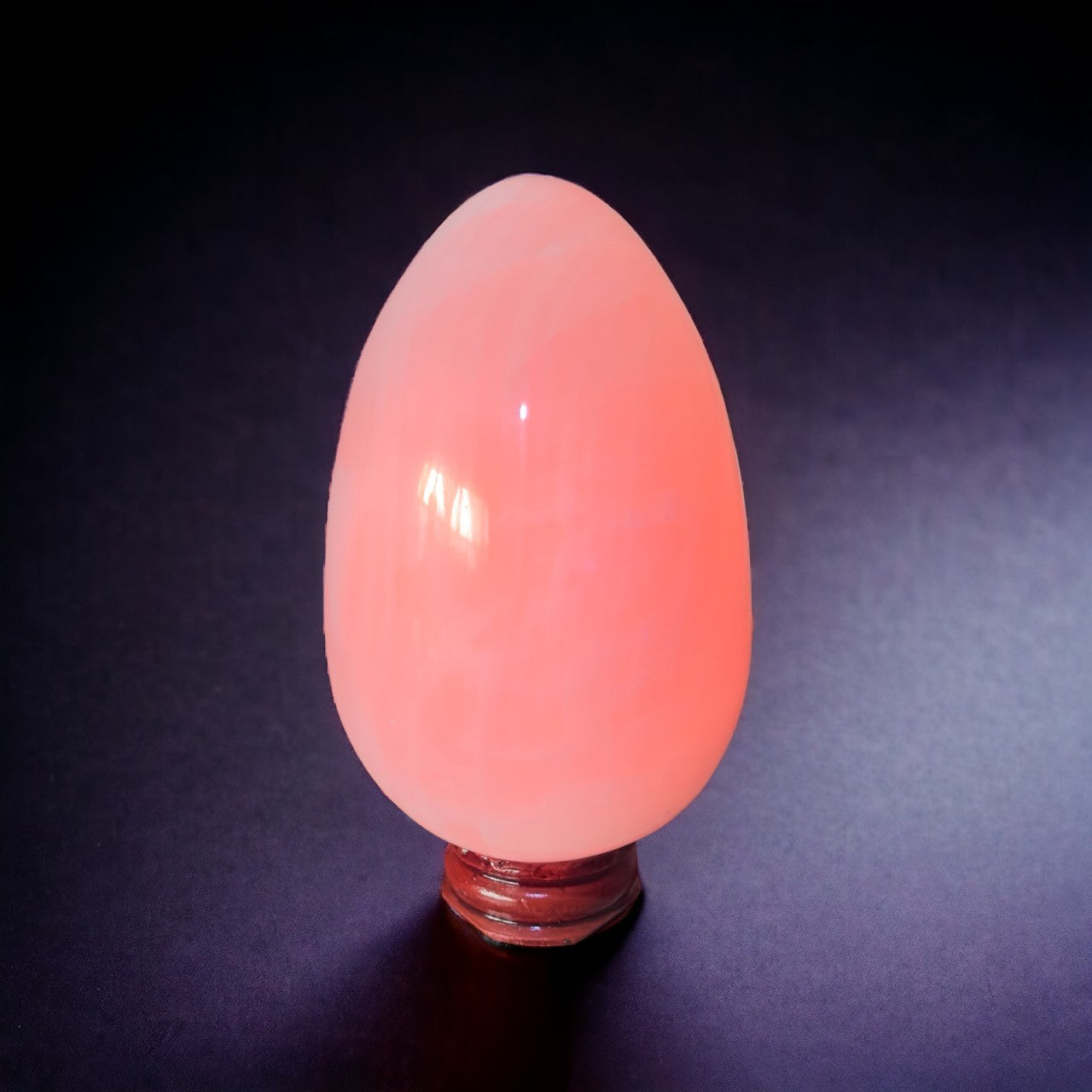 Pink Mangano Calcite Egg | 552g