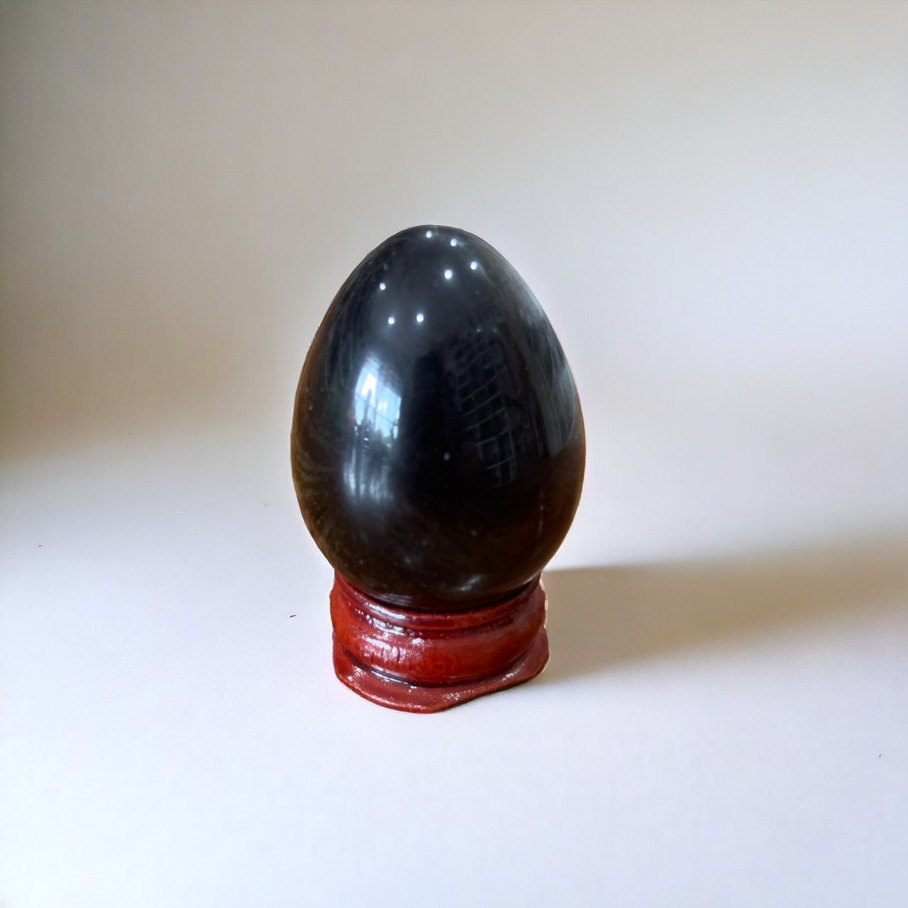 Silver Obsidian Egg