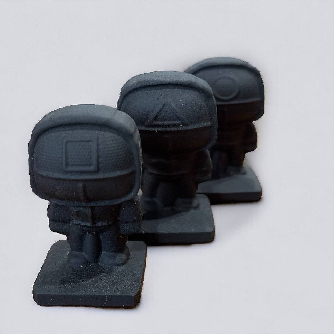 Black Obsidian Squid Game Masked Men Set