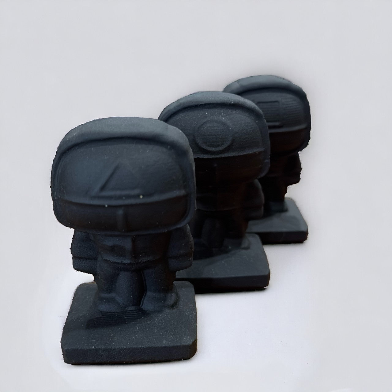 Black Obsidian Squid Game Masked Men Set