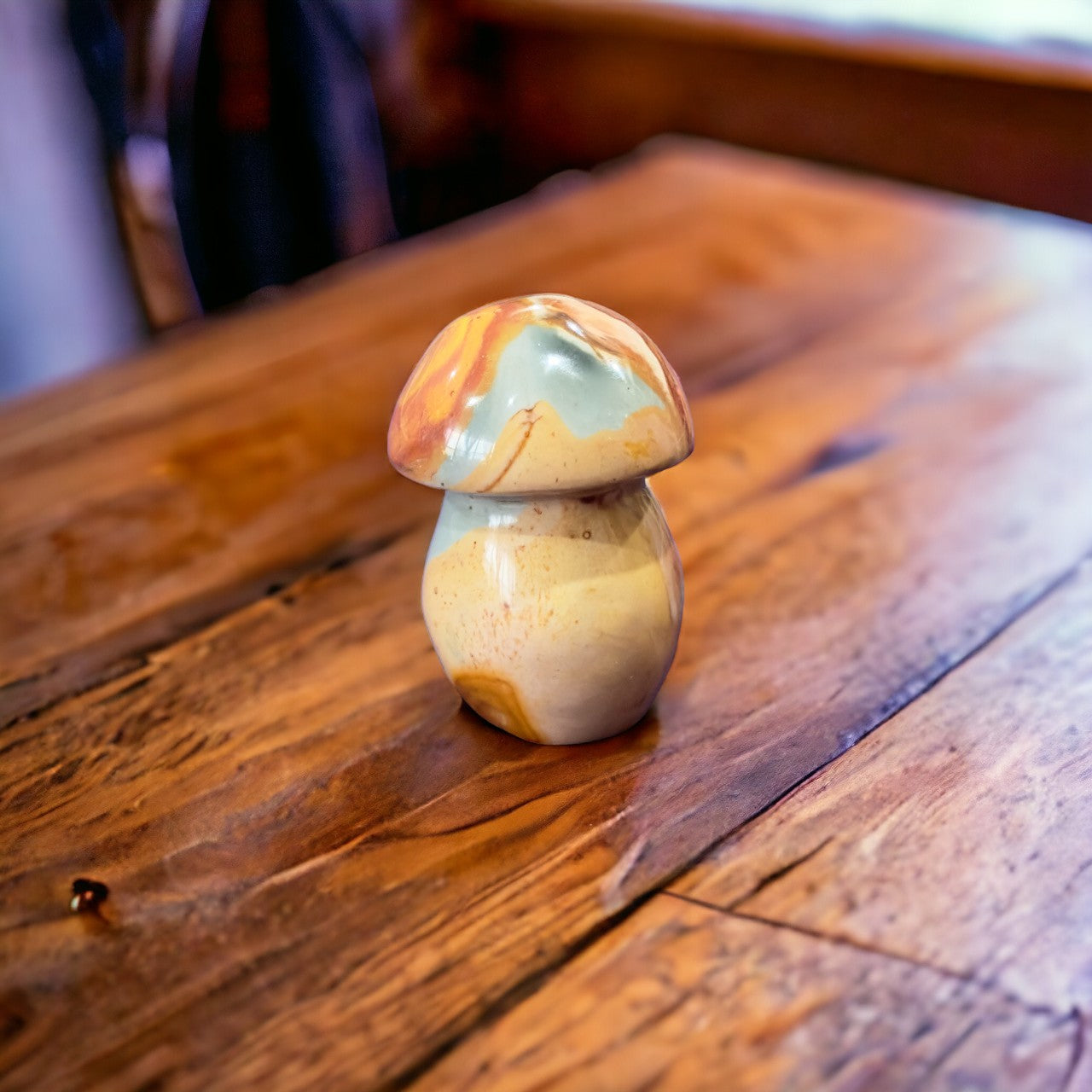 Polychrome Jasper Mushroom