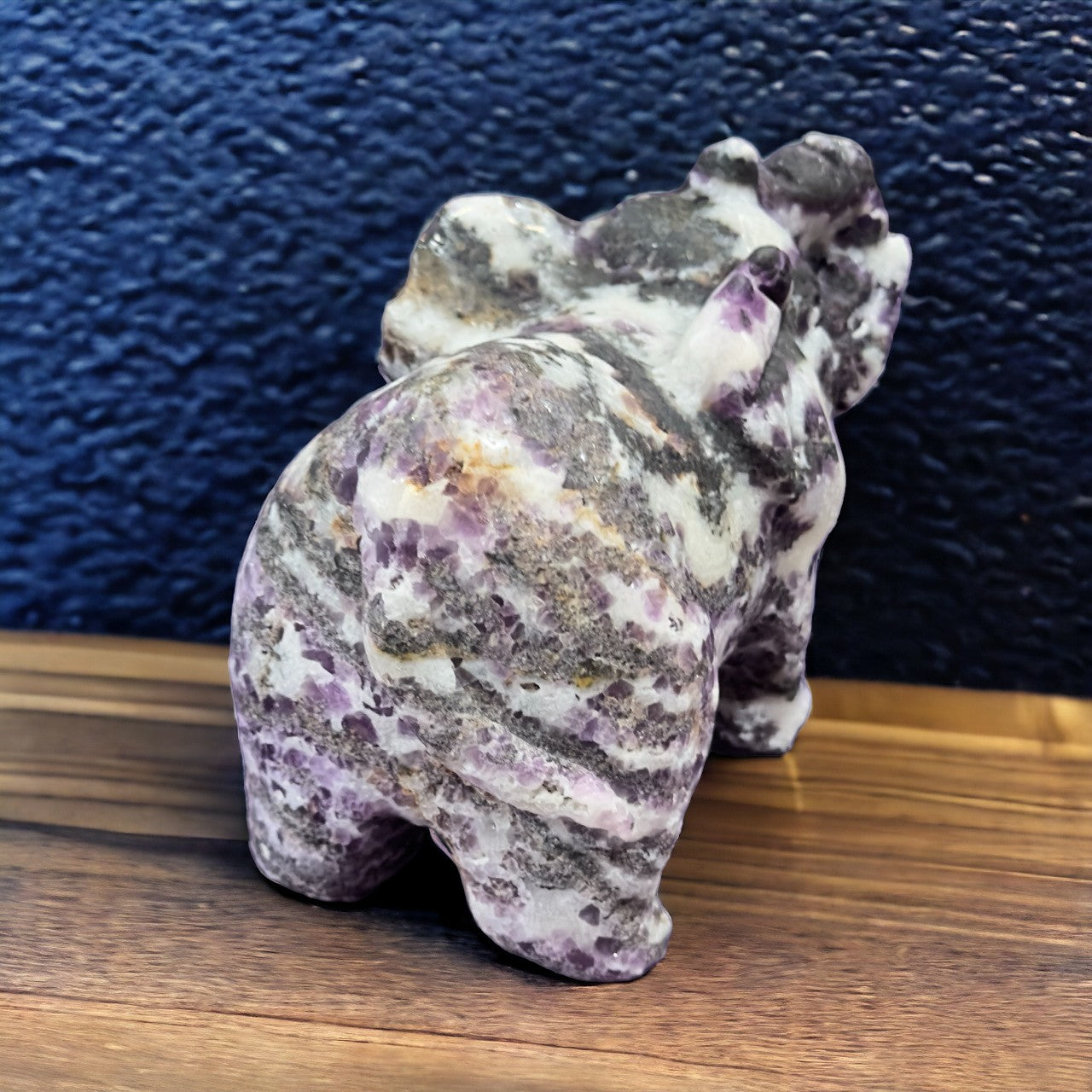 Purple Sphalerite Elephant | 1.268kg