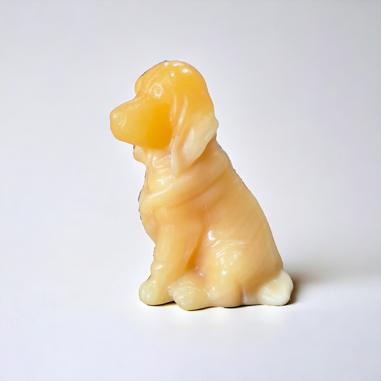 Orange Calcite Dog