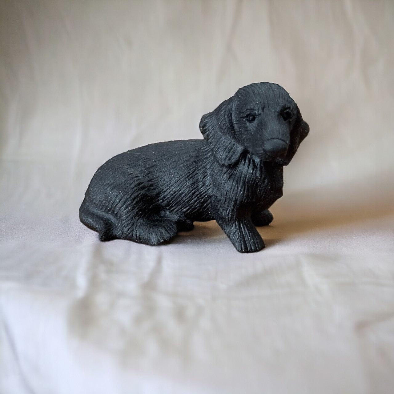 Black Obsidian Daschund