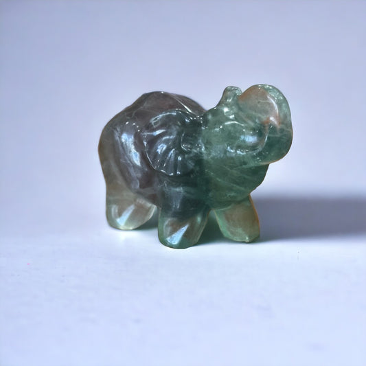 Fluorite Elephant