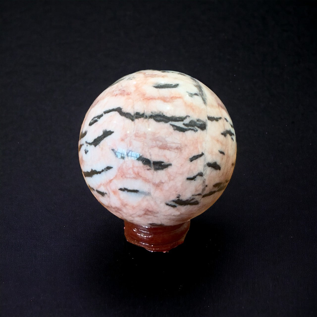 Pink Zebra Jasper Sphere | 399g