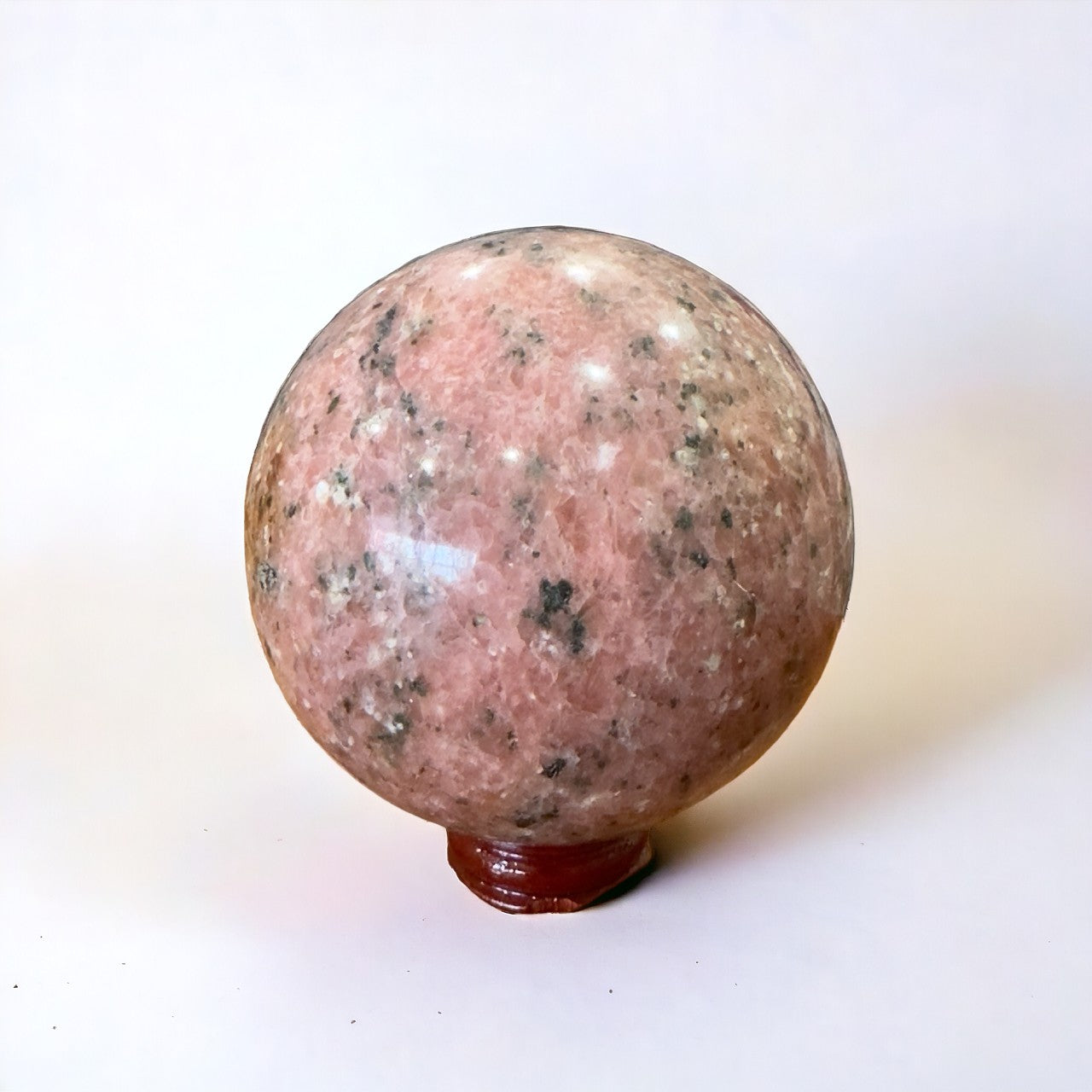 Peach Sunstone Sphere | 763g