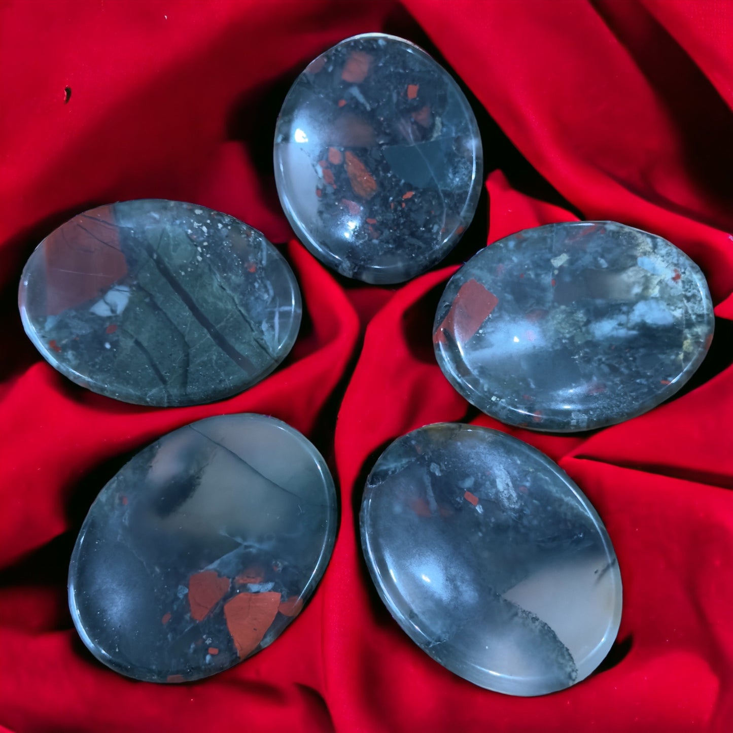 Worry Stone: African Bloodstone