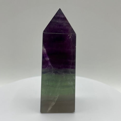 Watermelon Fluorite Tower