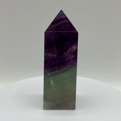 Watermelon Fluorite Tower