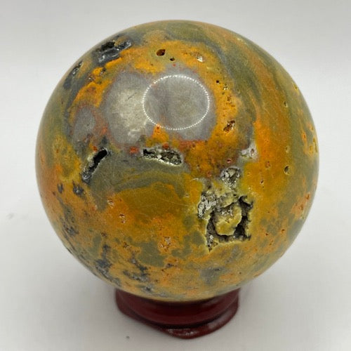 Bumblebee Jasper Sphere