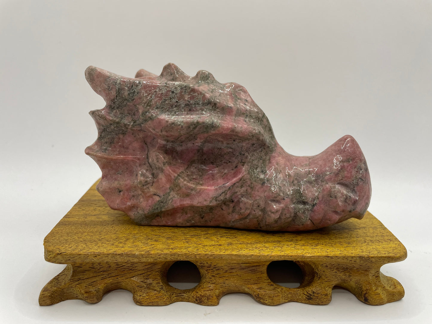 Rhodonite Dragonhead