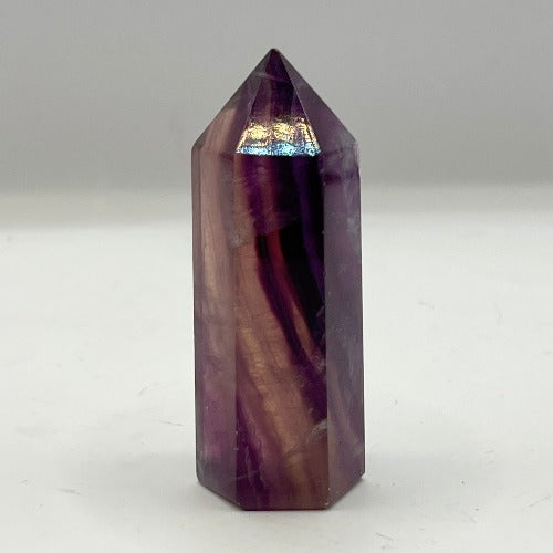 Fluorite Point - Purple