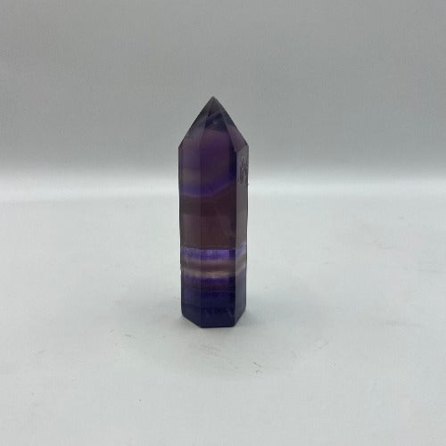 Fluorite Point - Purple