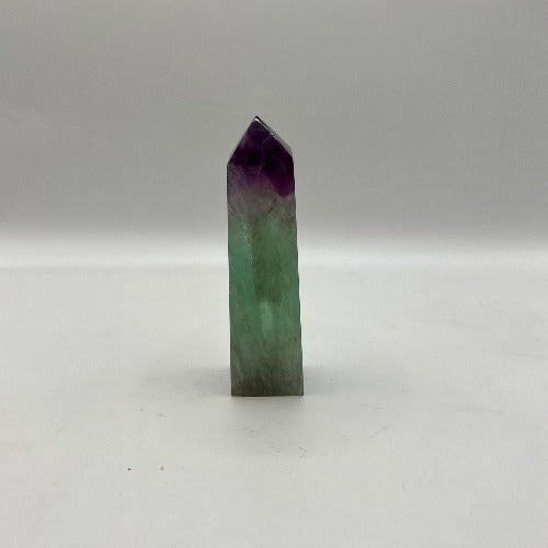 Fluorite Point - Watermelon Obelisk