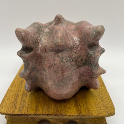 Rhodonite Dragonhead