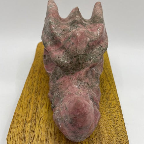 Rhodonite Dragonhead